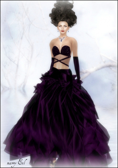 Second Life Marketplace - SAS - Natash Magenta Gown